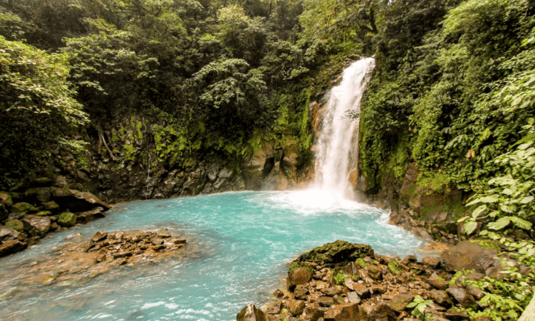 Río Celeste en Costa Rica