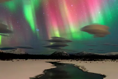 INVIERNO Auroras Boreales en Yukón Express - YVR62e 5 días - Canadá